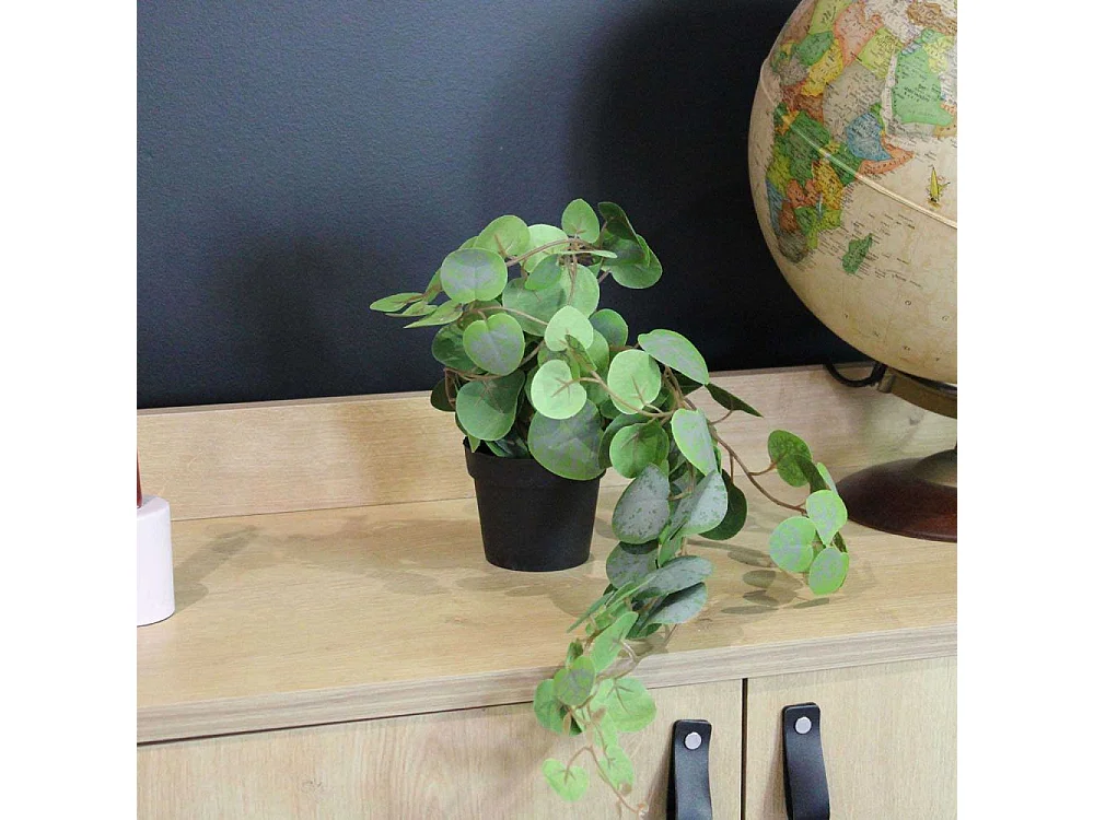 Eucalyptus retombant artificiel en pot 40 cm