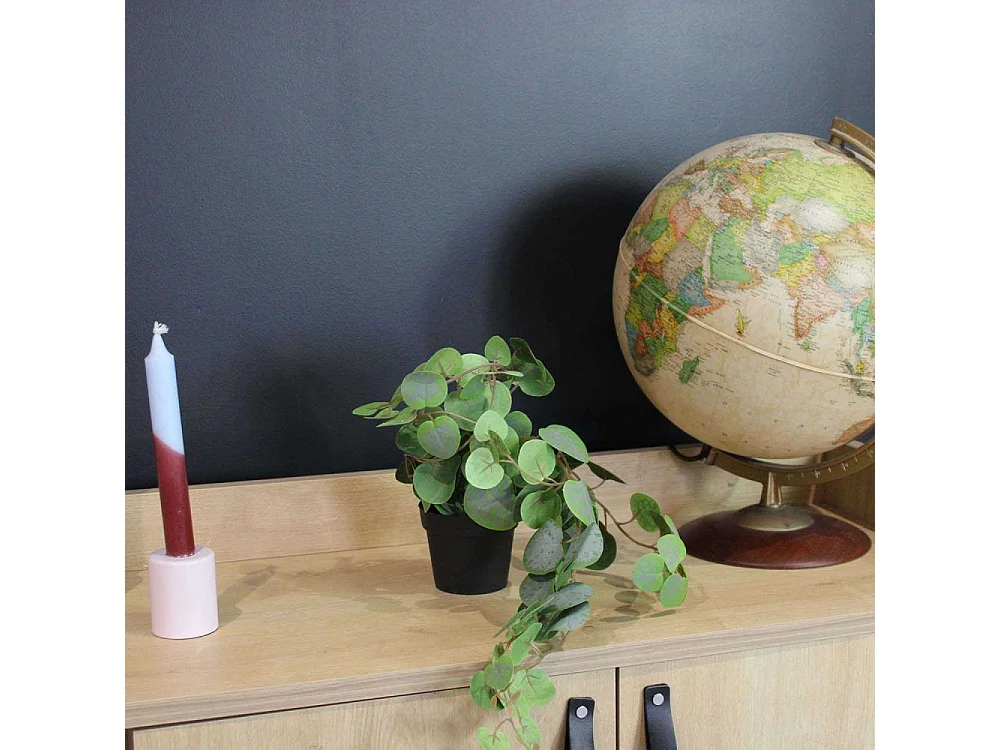 Eucalyptus retombant artificiel en pot 40 cm