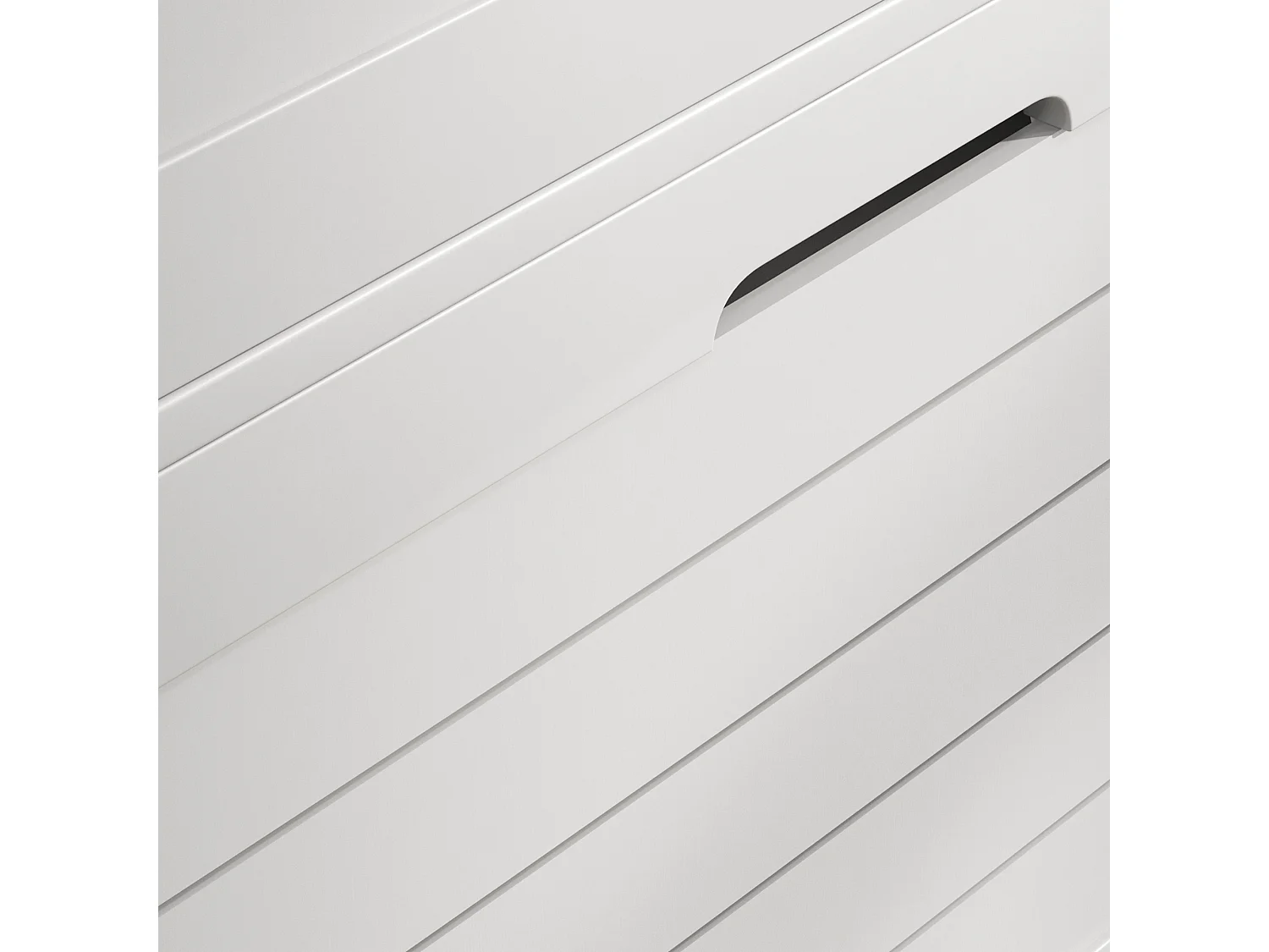 HOMCOM Narrow Shoe Storage Cabinet with 3 Flip Drawers, White