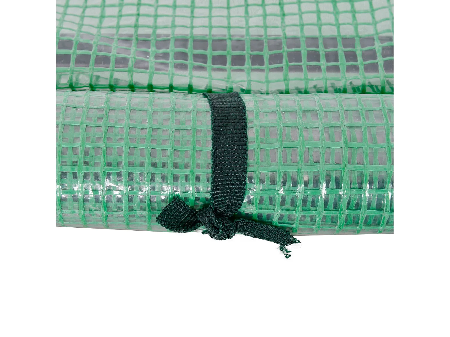 Outsunny Tunnel Greenhouse Grow House Steel Frame PE Green 200x100x80 cm