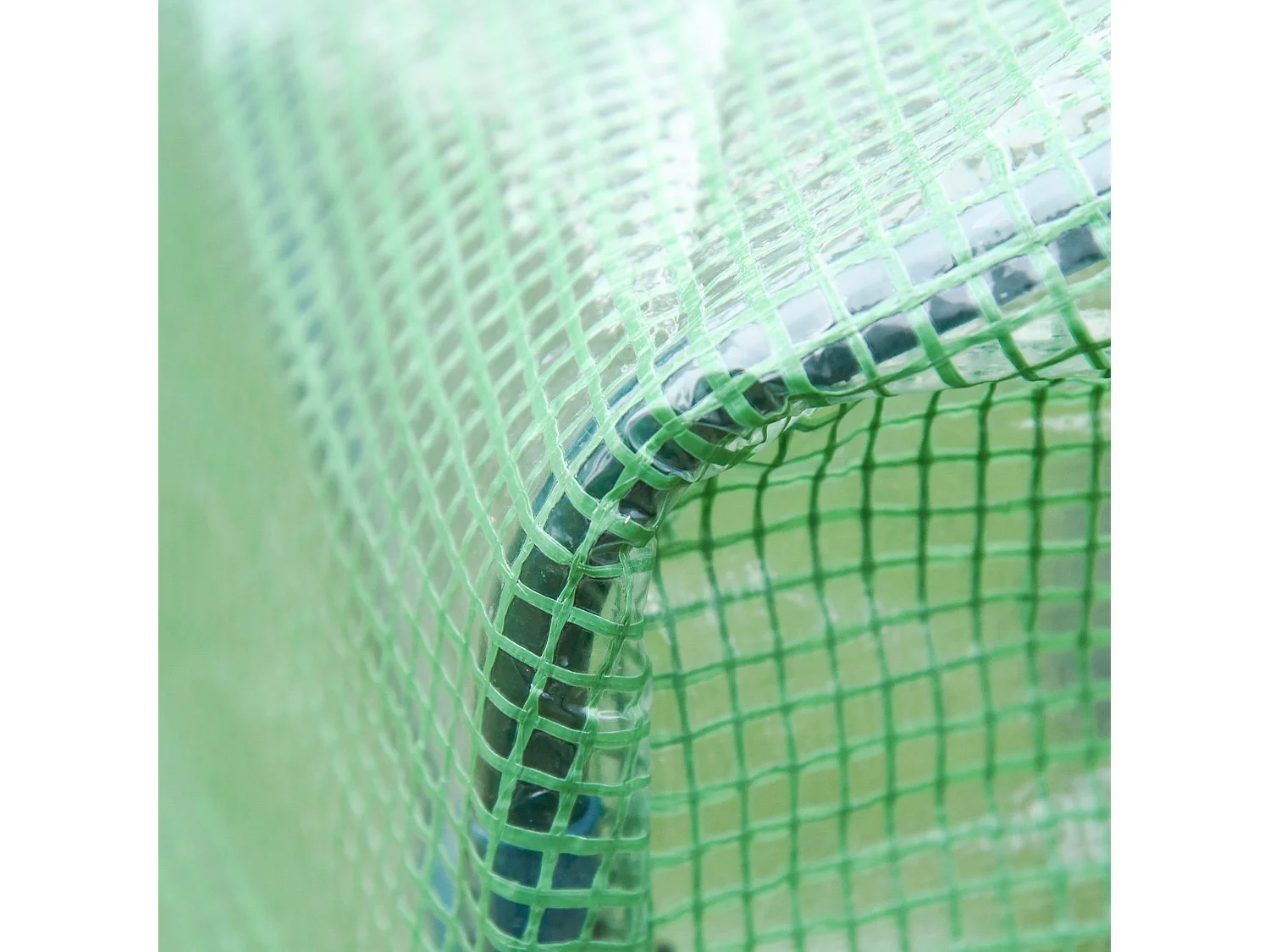 Outsunny Walk-In Portable Greenhouse Mini Grown House Steel Frame Window Green