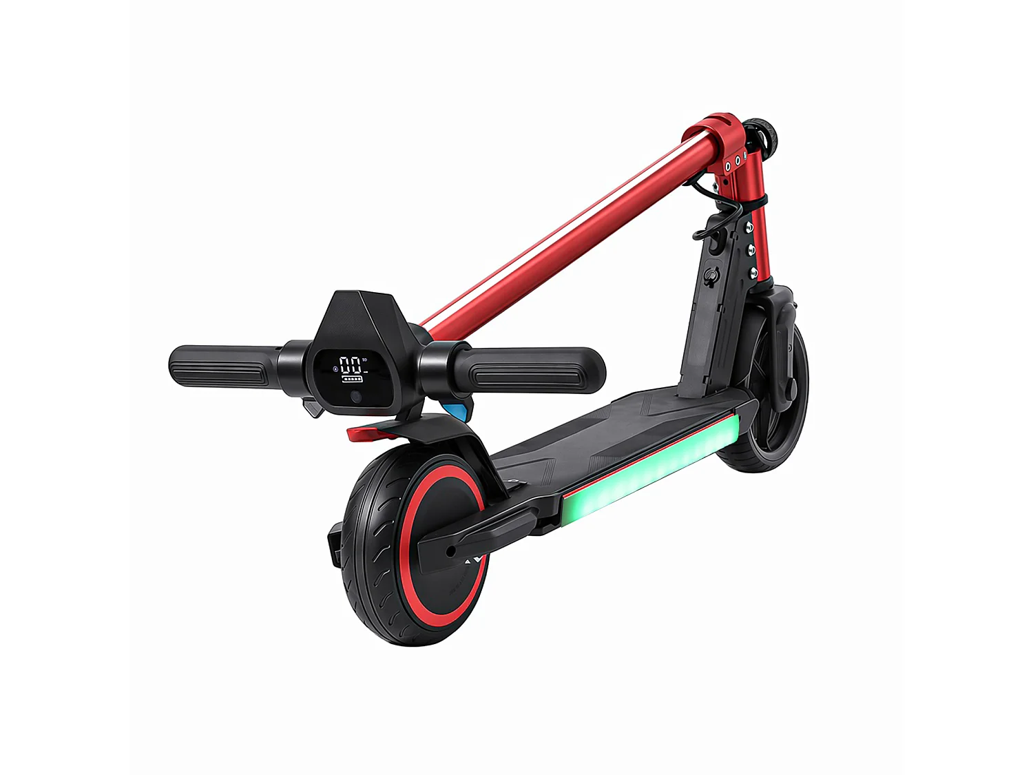 Oryxearth Trottinette électrique pour enfants, moteur de 150 W avec lumières LED et freins
