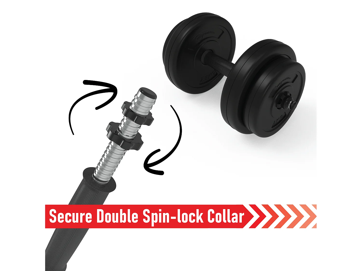 Body Revolution Vinyl Dumbbell Set 20kg