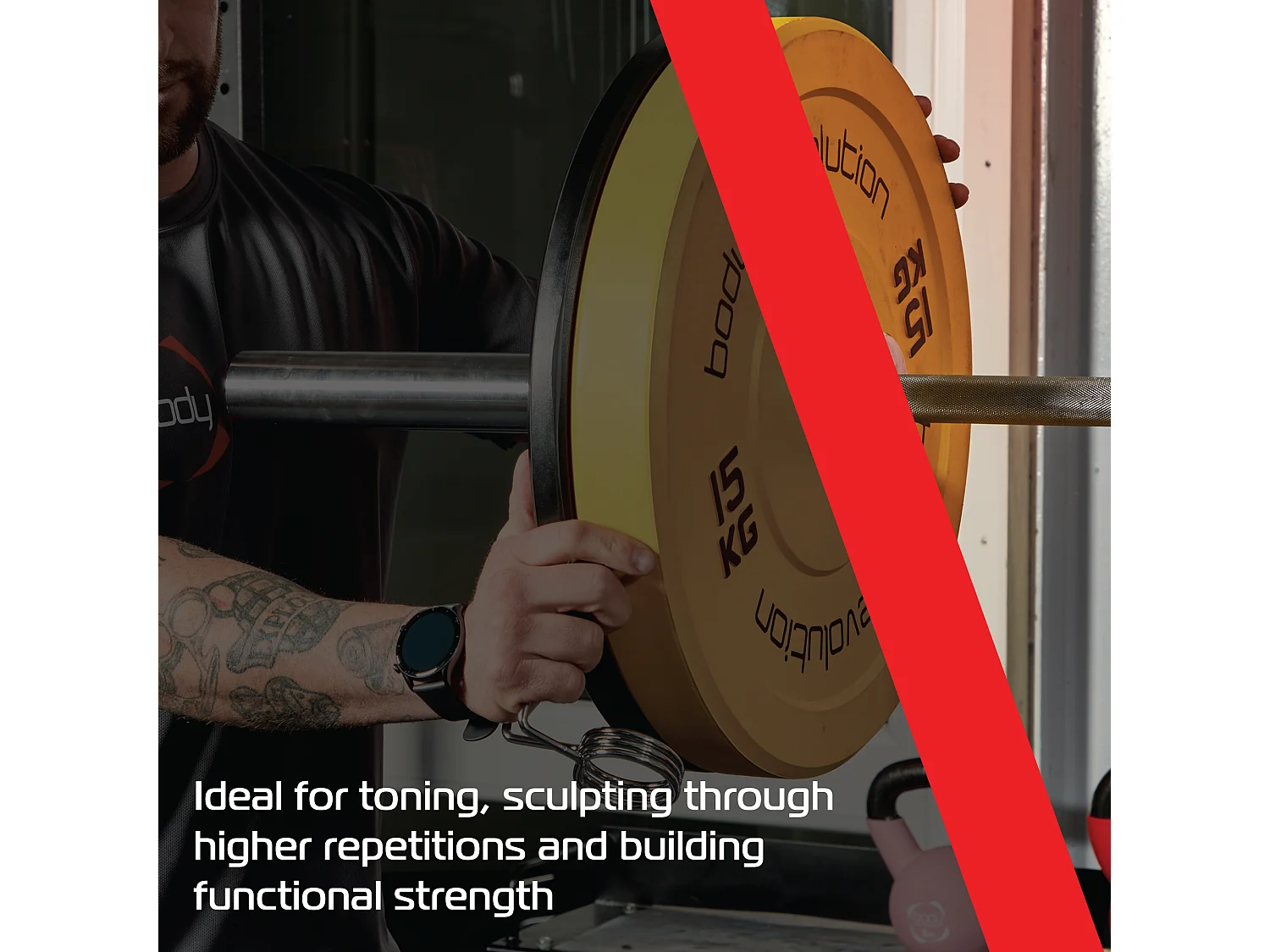 Body Revolution Olympic Bumper Plates Colour 10kg pair