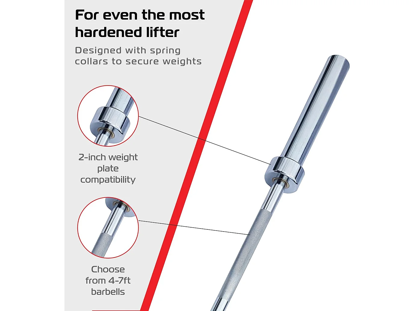 Body Revolution Olympic Barbell Bar 4ft