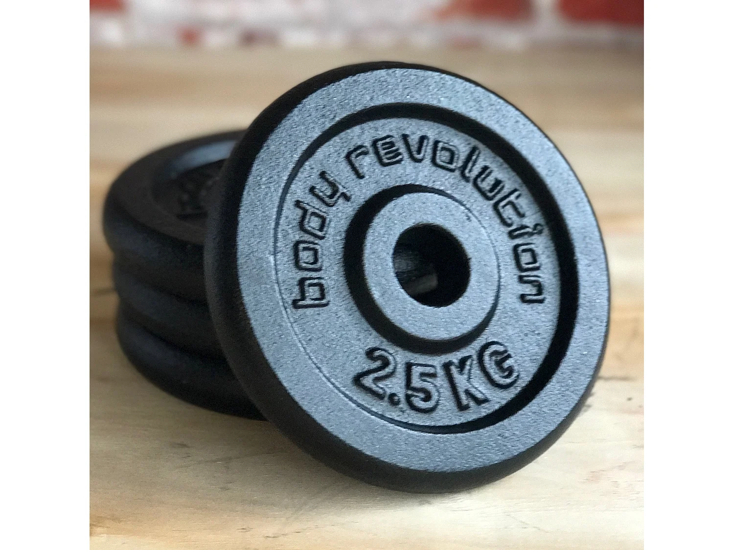 Cast Iron Weight Plates 2 x 5kg