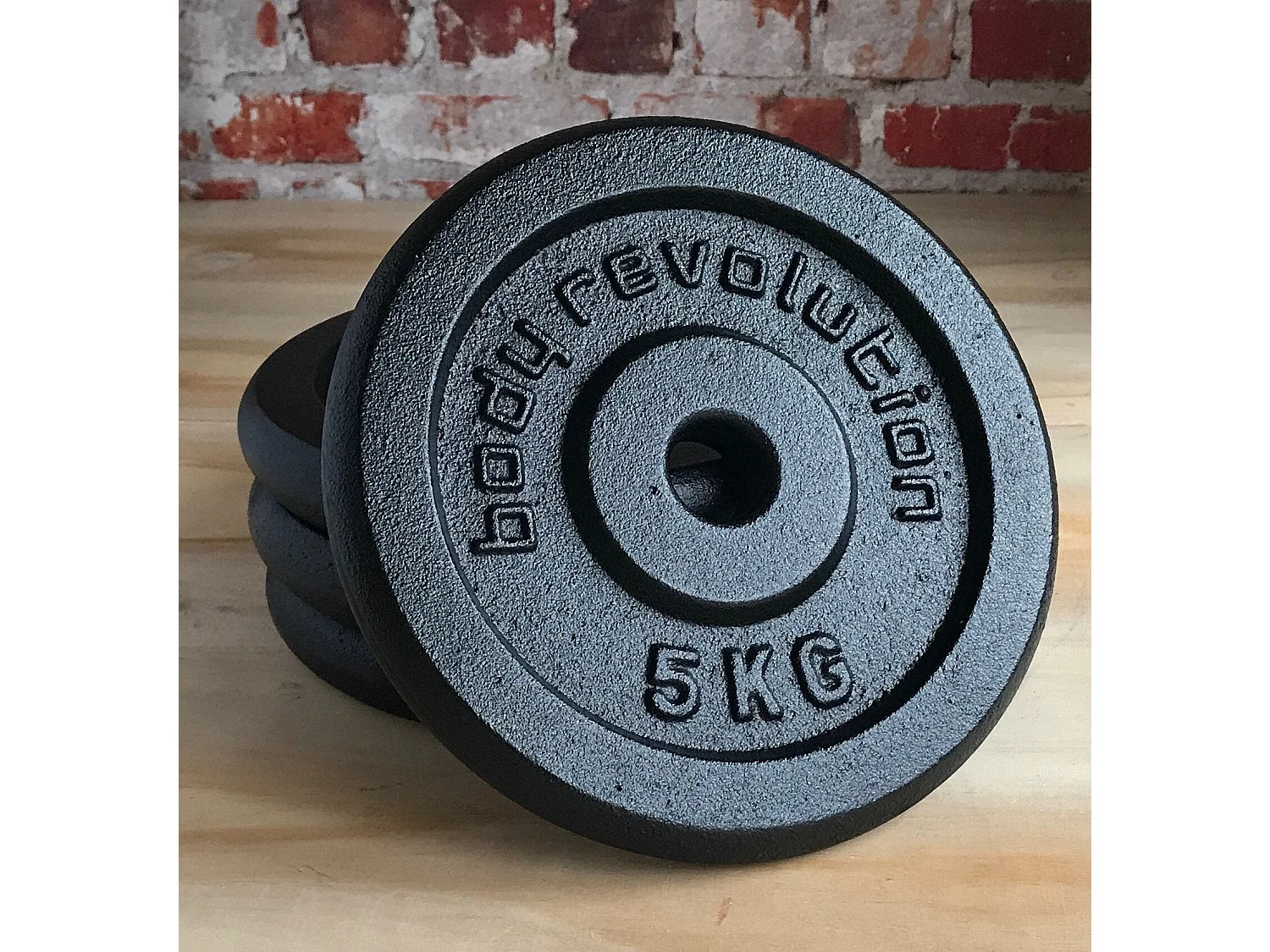 Cast Iron Weight Plates 2 x 5kg