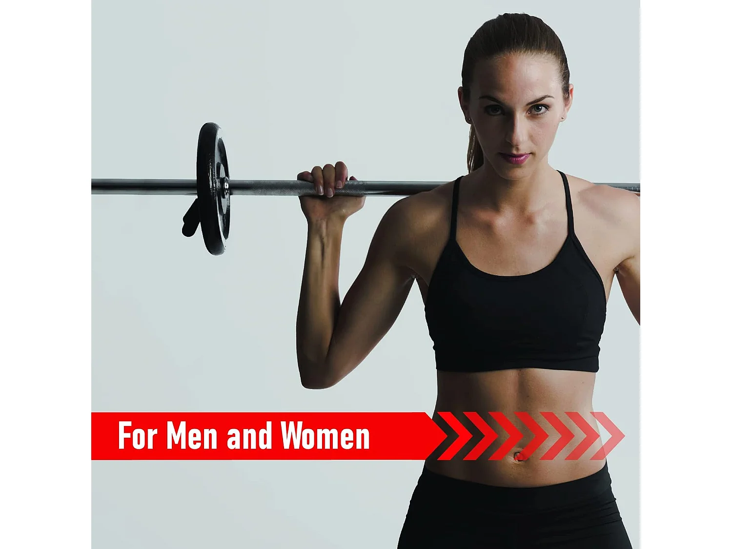 Body Revolution Straight Barbell Bar 1" Standard 1.2m Spinlock Collar