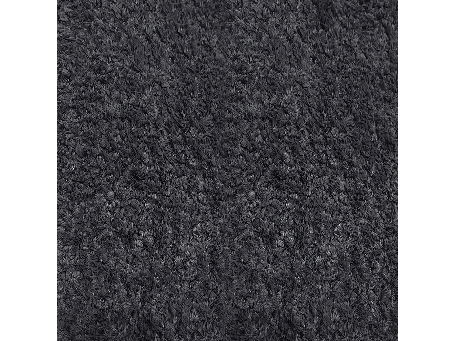 Canapé droit 4 places en tissu gris foncé, assise profonde, sans montage, 260x105x86 cm