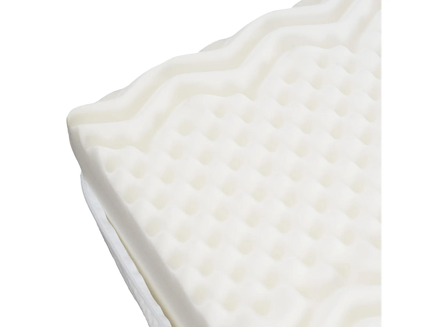 Matelas 180 x 200 cm mousse 7 zones, épaisseur 20 cm, ergonomique, respirant, confortable pour sommeil reposant