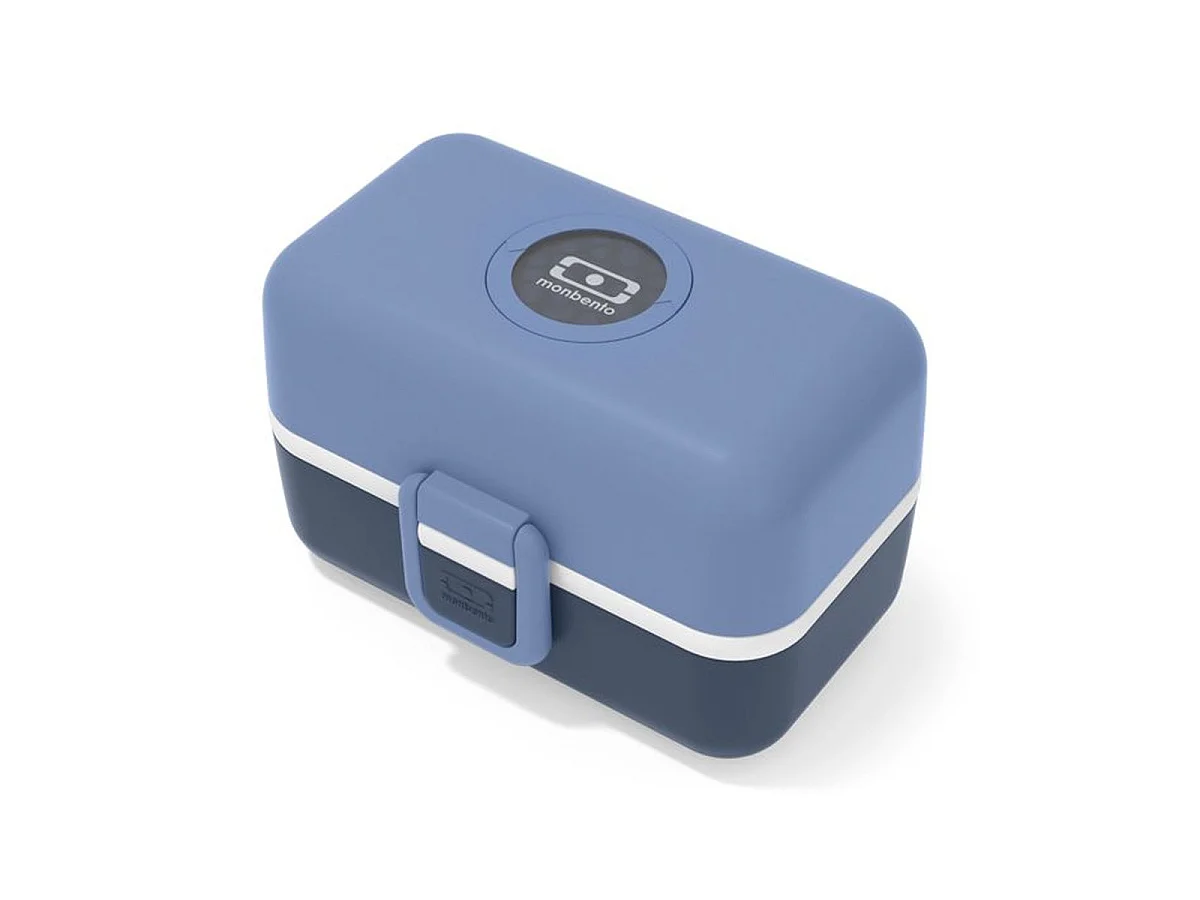 MONBENTO MB Tresor Kids Lunch Box 0.8L – Bleu Infinity, 3 Compartiments