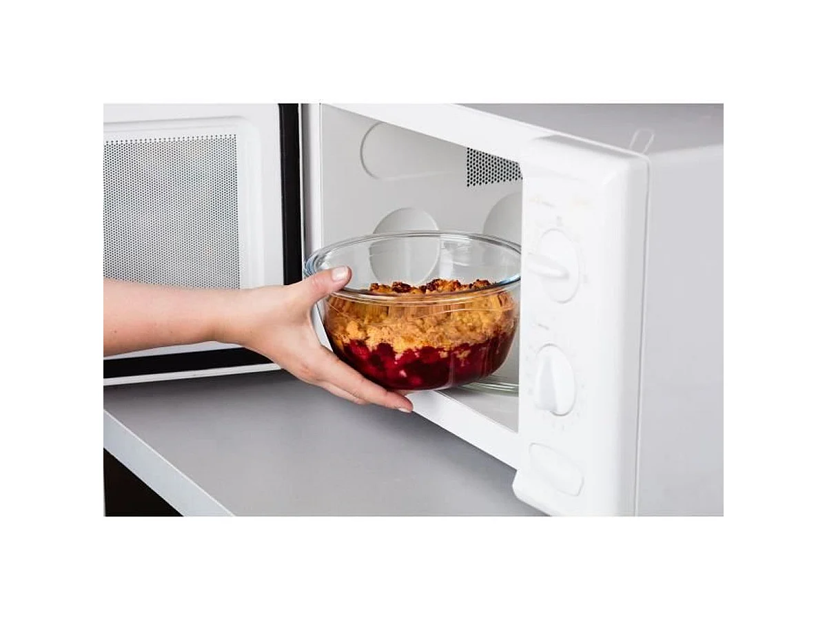PYREX Cook & Go Lot de 3 lunch box rondes en verre borosilicate 0,7 L avec couvercles hermétiques