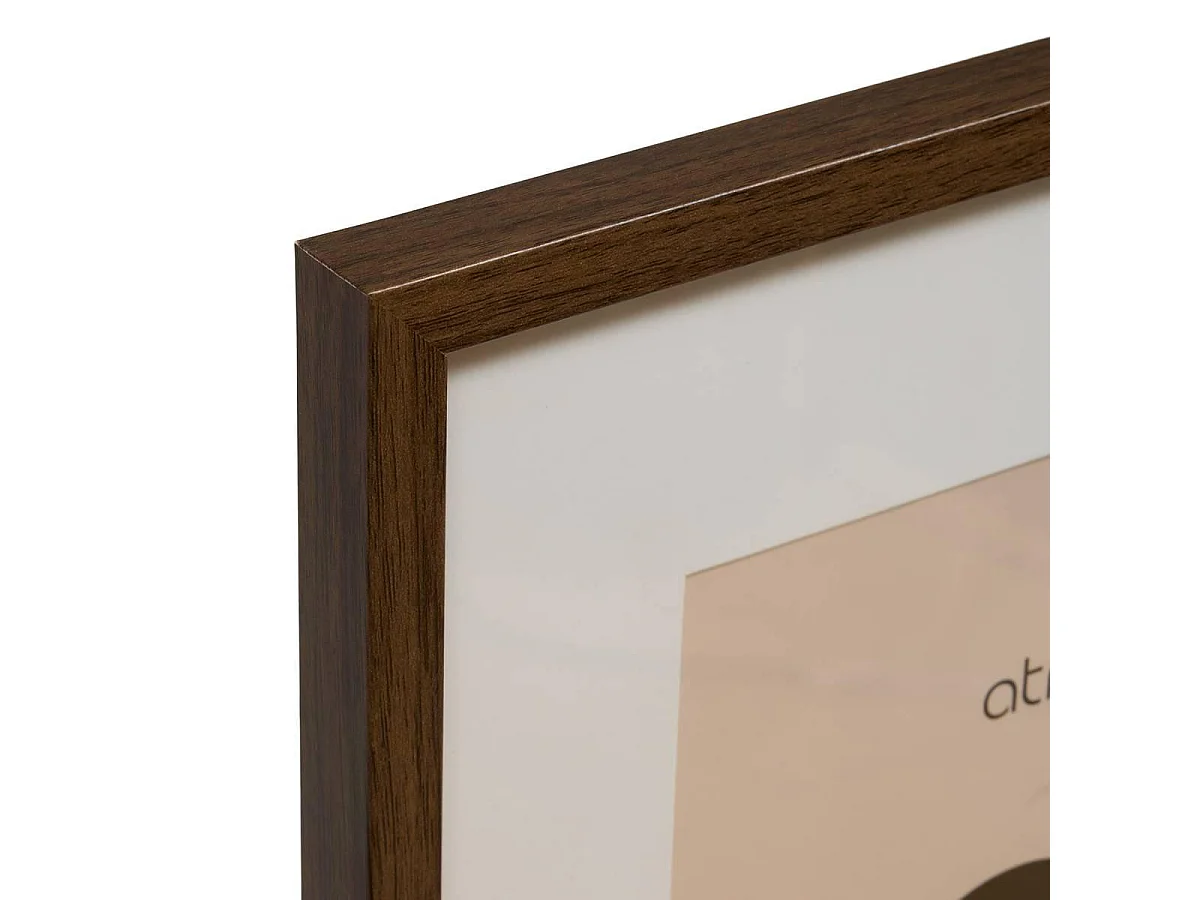 Cadre Photo en Verre "Manu" 30x40cm Marron