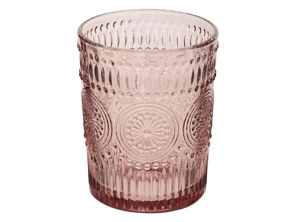 Lot de 6 Verres Bas "Ina" 30cl Rose