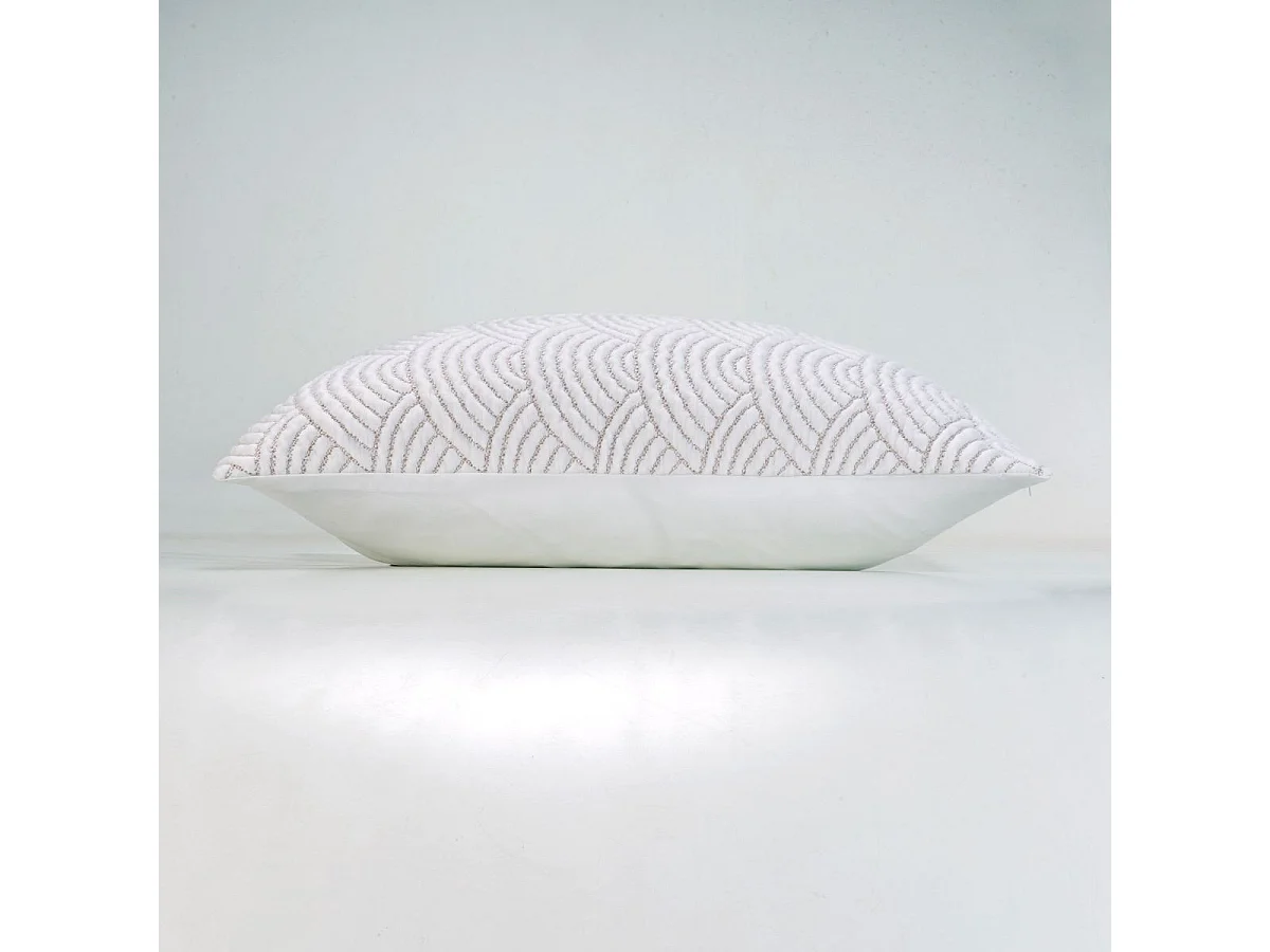 Couvre-Lit & 2 Housses de Coussin "Cassandra" 220x240cm Naturel