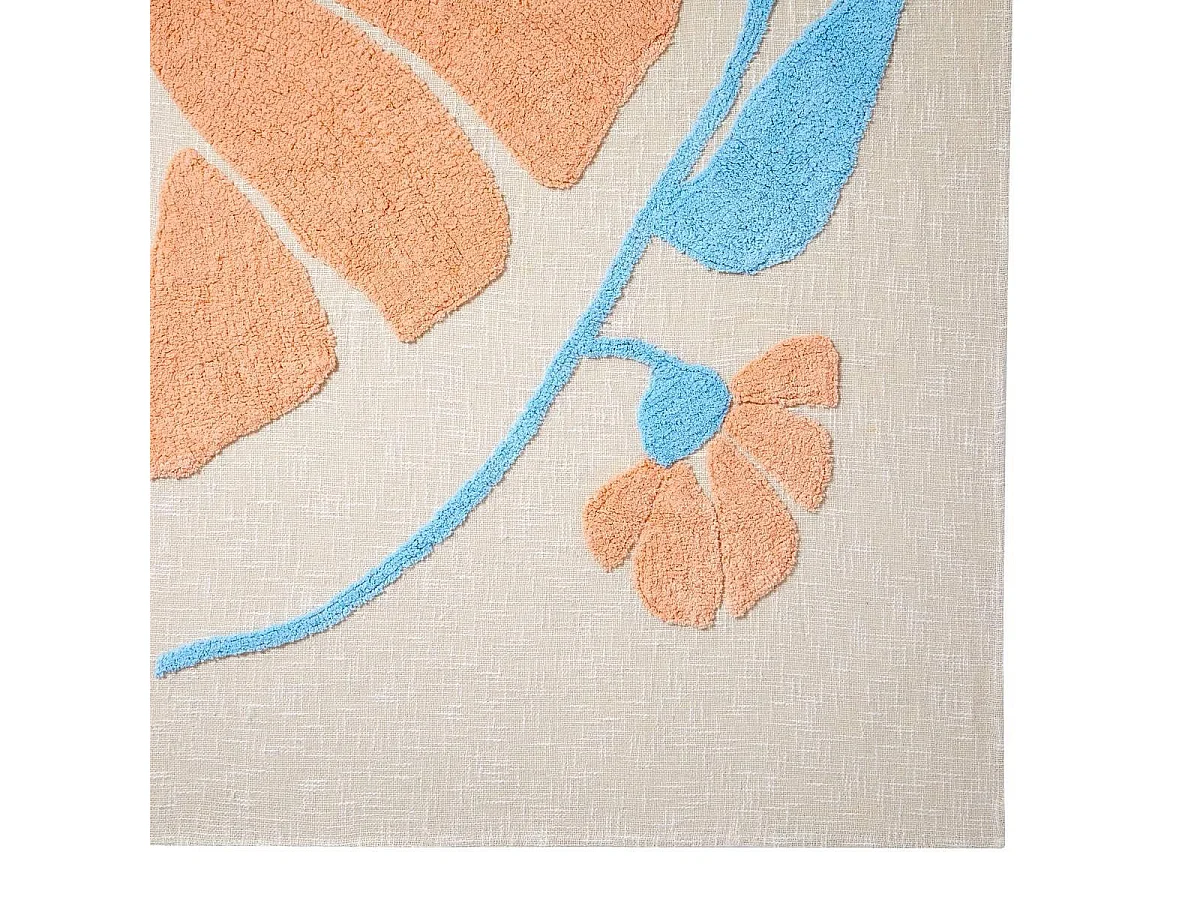 Dessus de Lit "Fleurs Sauvages" 240x260cm Multicolore