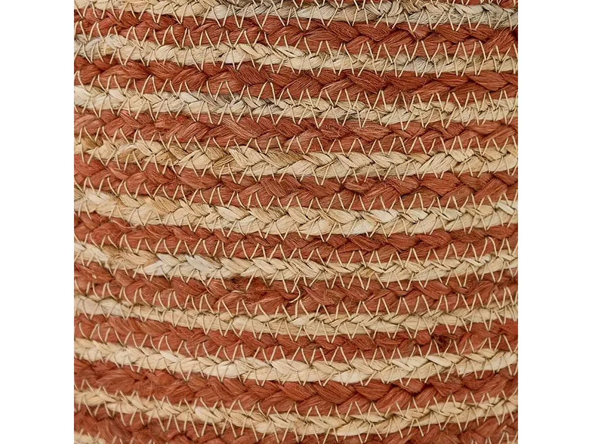 Lot de 4 Paniers en Jute "Tito" 40cm Multicolore