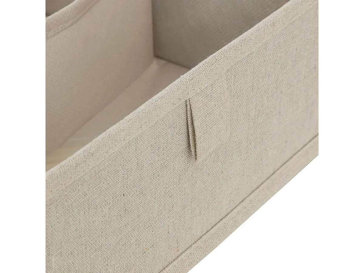Rangement Tiroir 2 Compartiments "Dressy" 24cm Beige