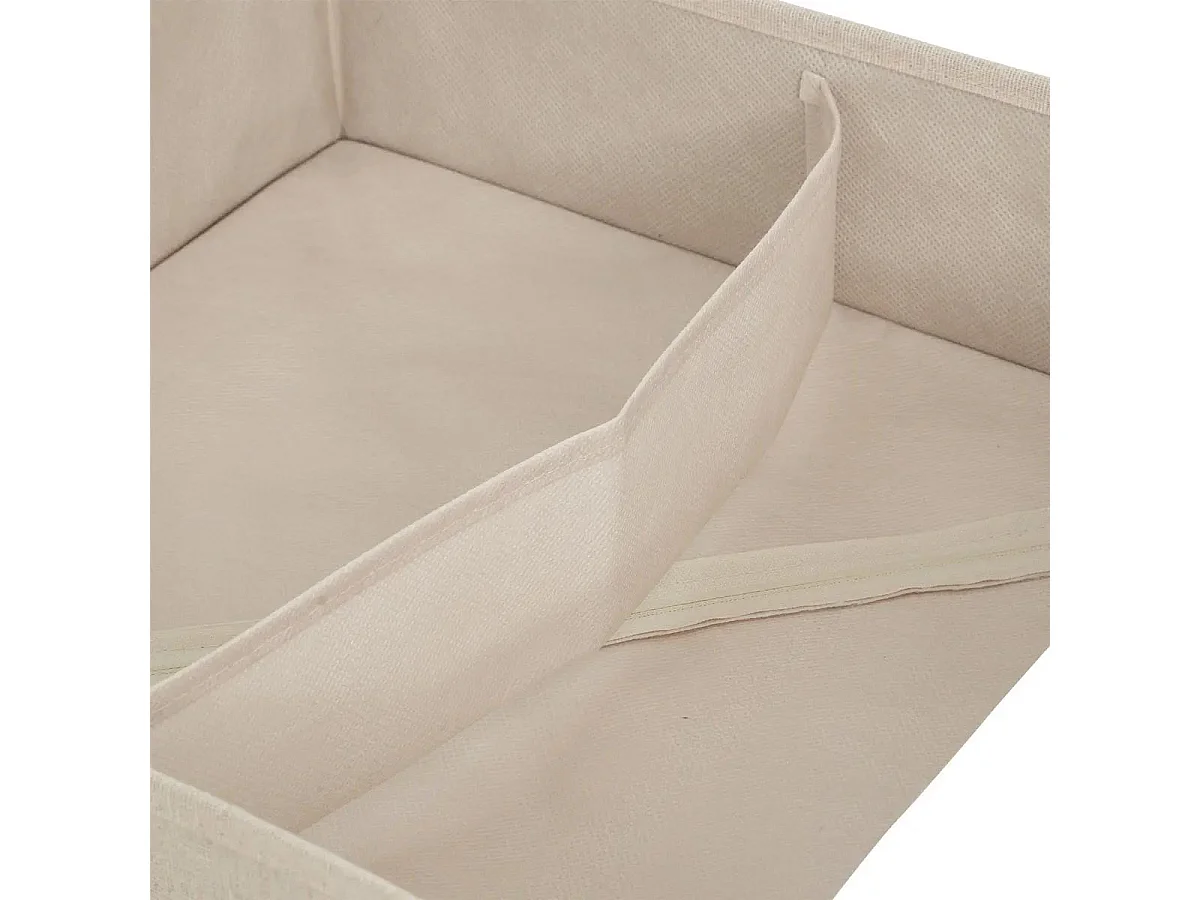 Rangement Tiroir 2 Compartiments "Dressy" 36cm Beige