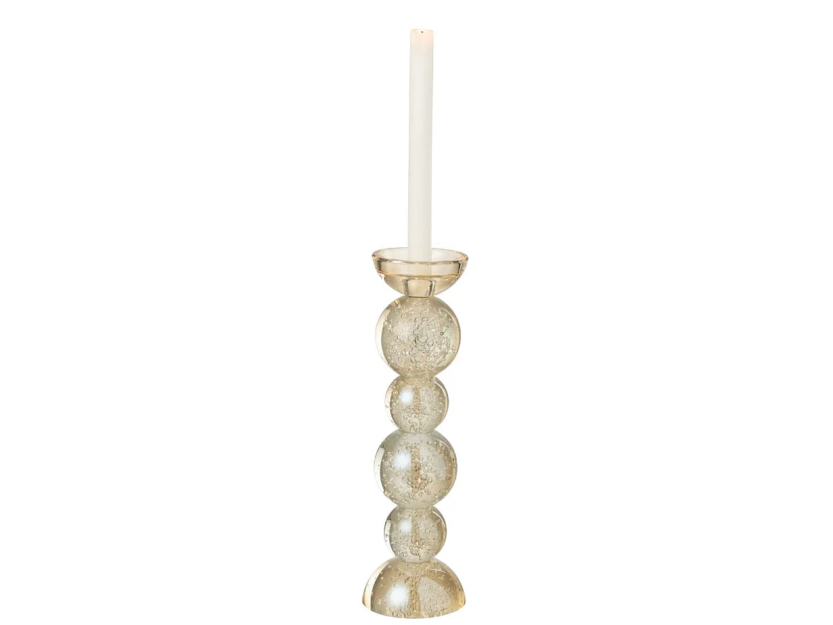 Chandelier Design en Verre "Davis" 34cm Champagne