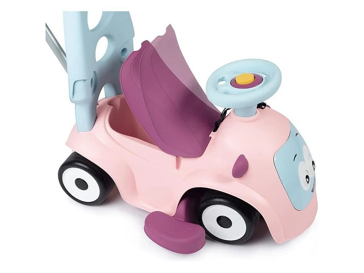 Smoby Maestro Balade - Porteur trotteur évolutif 3-en-1 Rose