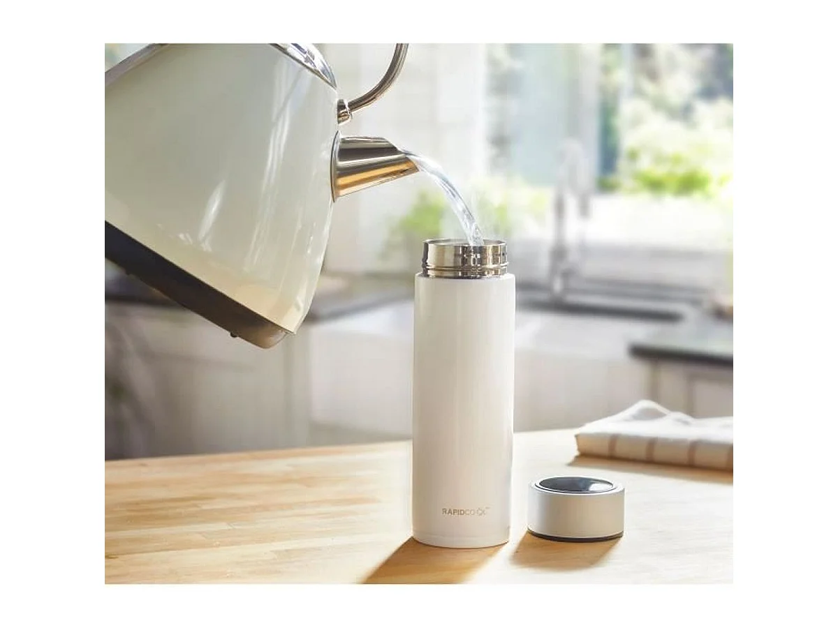 NUBY RapidCool™ Préparateur Électrique de Biberons — Acier Inoxydable, Prêt en 2 minutes