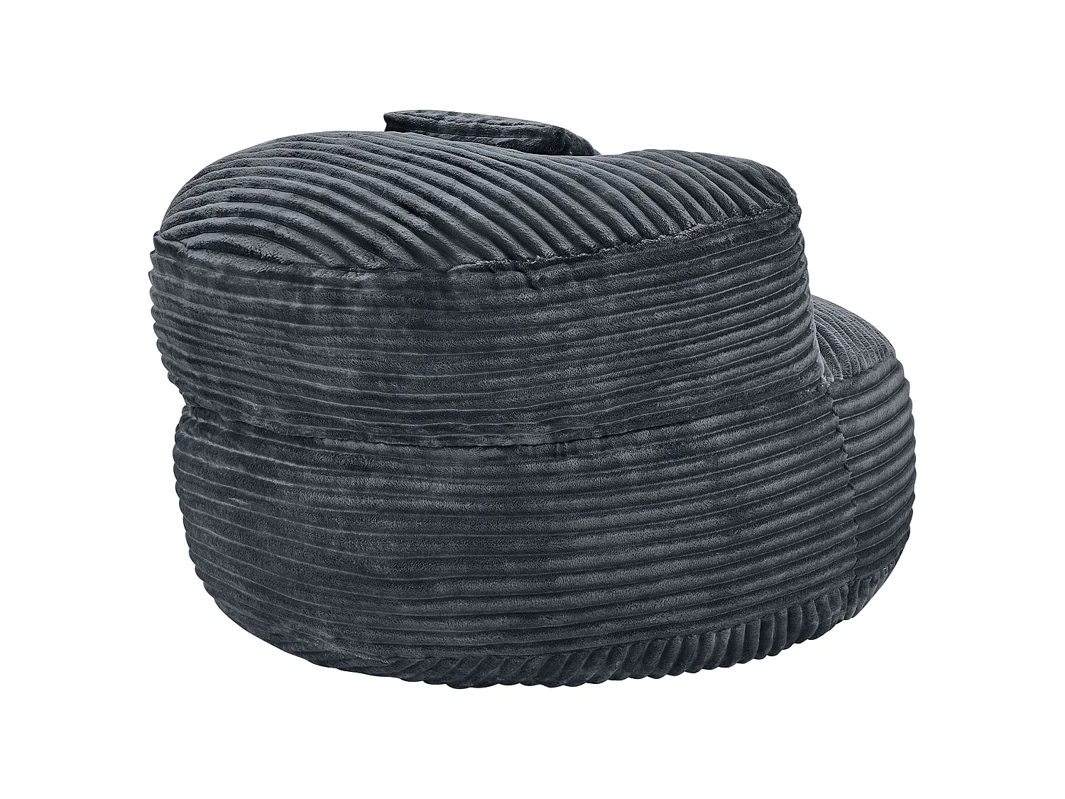 Sofá comprimido 1 plaza ultra suave – Cojín funda incluido, sin herramientas, ahorro de espacio, DarkGray