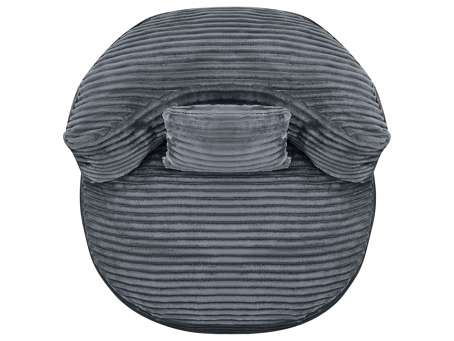 Sofá comprimido 1 plaza ultra suave – Cojín funda incluido, sin herramientas, ahorro de espacio, DarkGray