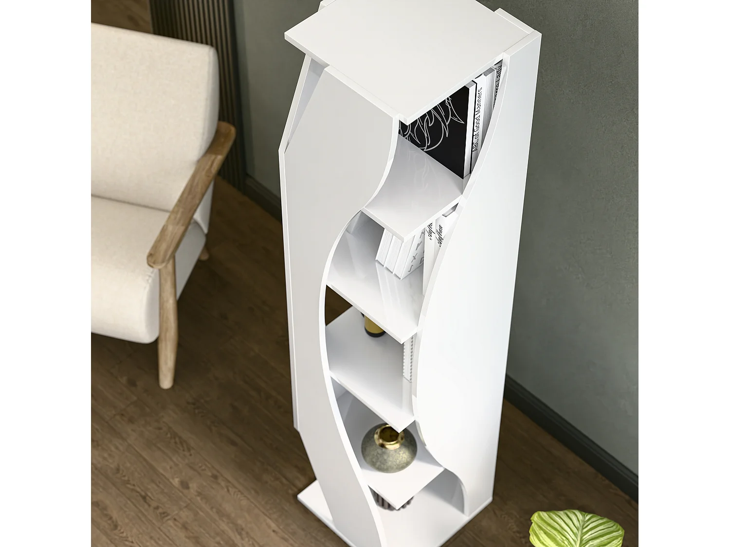 Reva Bookshelf White