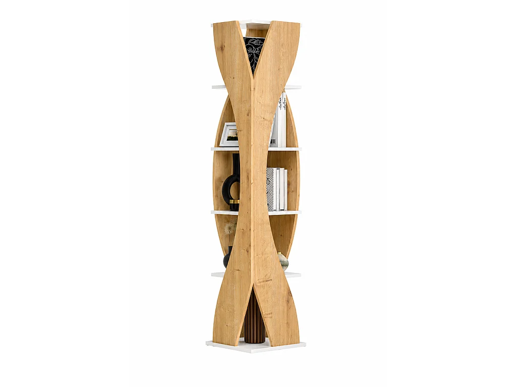 Reva Bookshelf Sapphire Oak