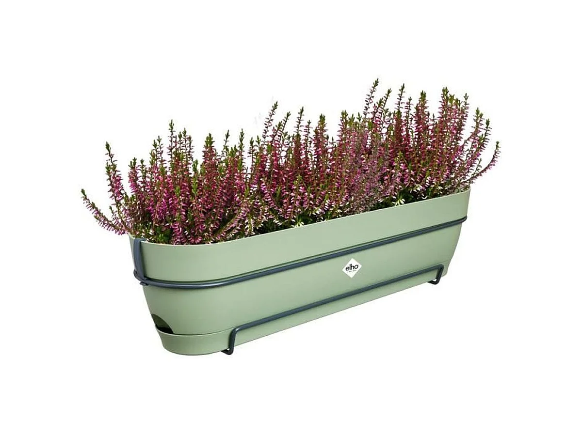 ELHO Vibia Campana All-in-One jardinière à suspendre 70 cm - Vert, réserve d'eau intégrée