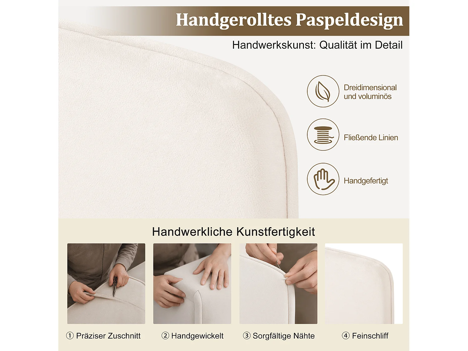 Lit coffre enfant 90 x 200 cm avec rangement hydraulique et panneaux latéraux réversibles - Velours - Beige (Sans matelas)