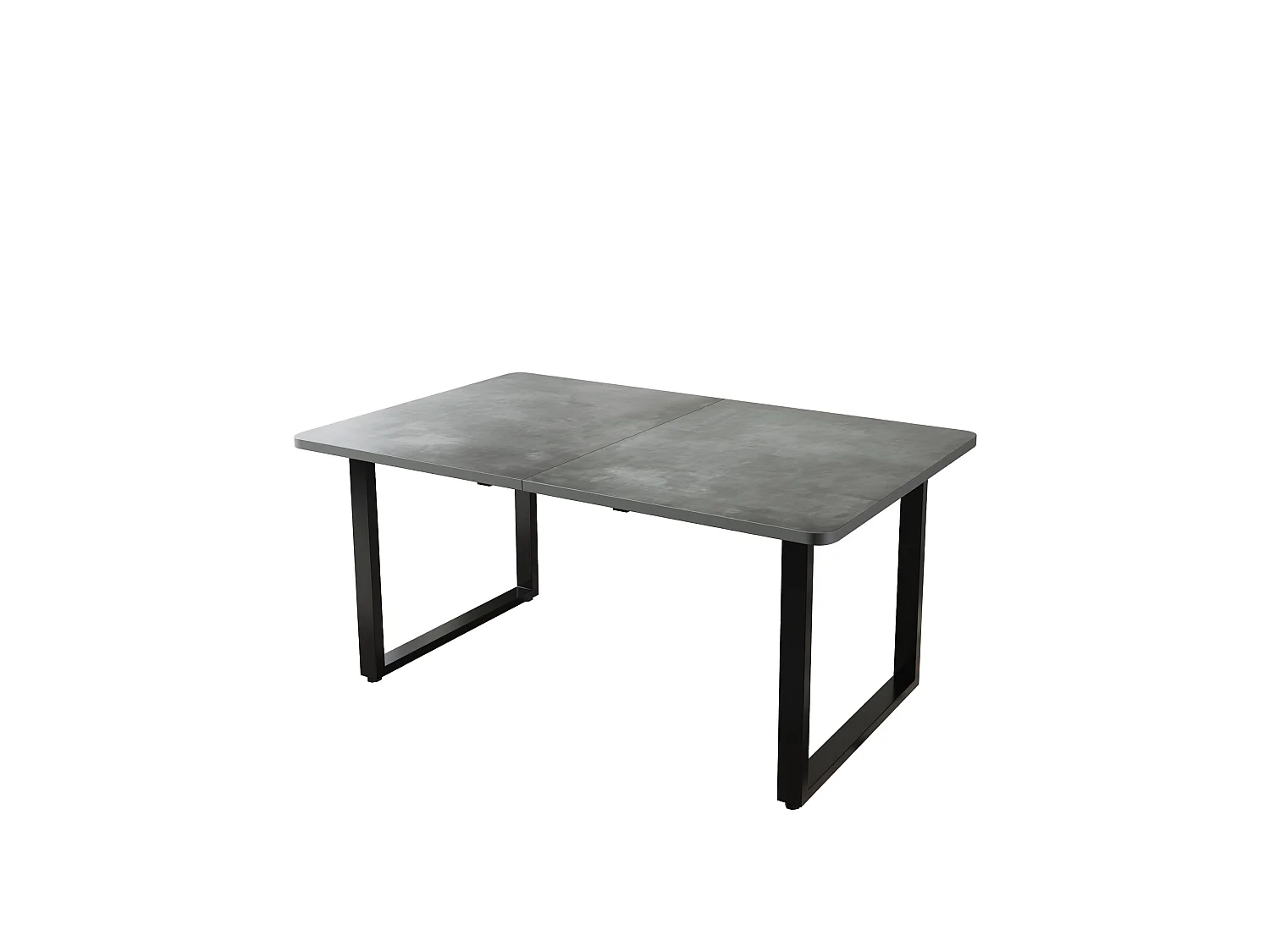 Tavolo da pranzo allungabile 140/180/220x80 cm per 6-10 persone - Grigio
