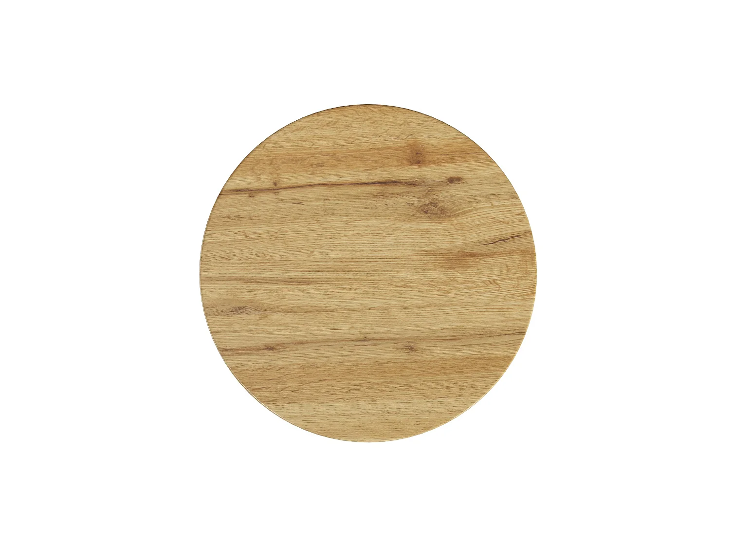 Ensemble meuble de bar + 2 tabourets - Noir et naturel foncé