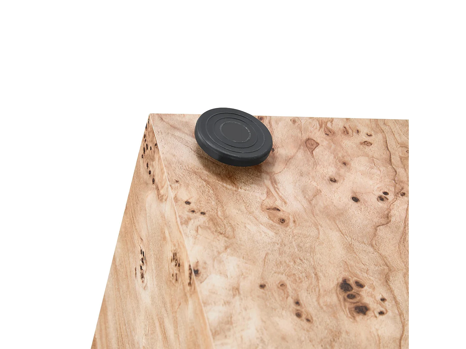 Table basse rectangulaire 90x50x30 cm naturel - Bois en MDF