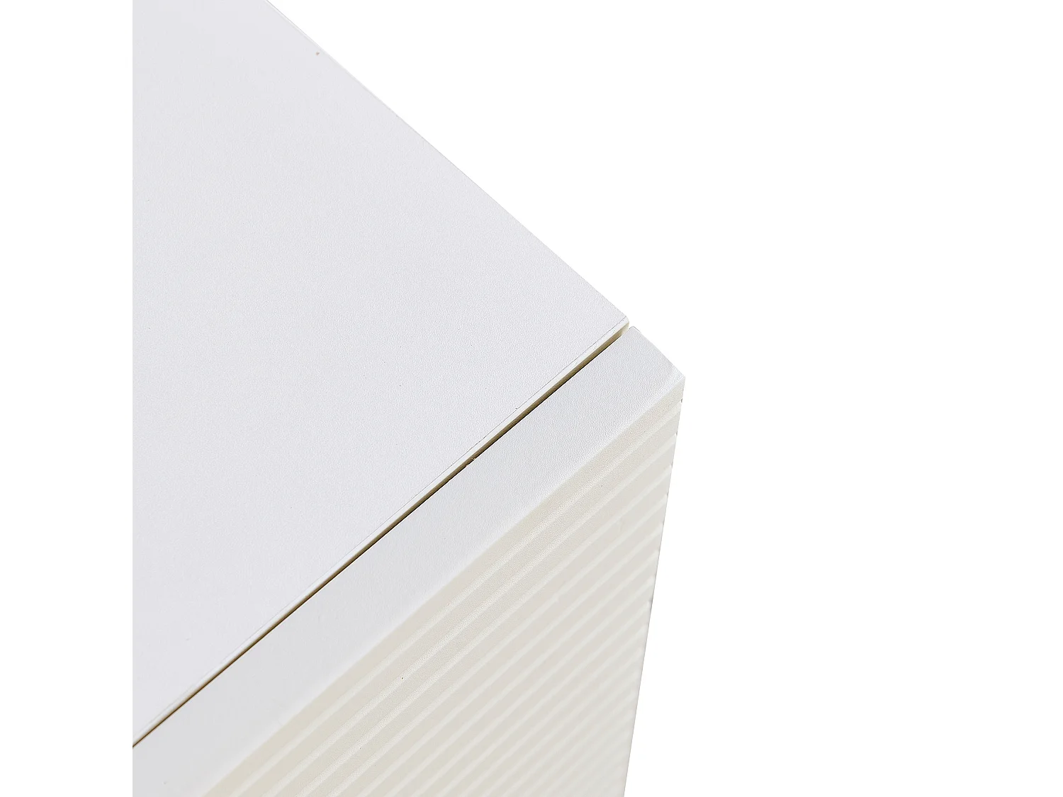 Dressoir van MDF met 4 deuren - Wit 80 x 36 x 90 cm