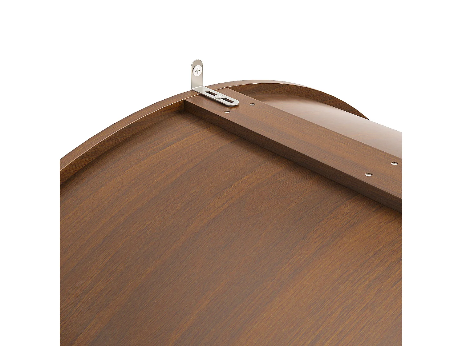 Kledingkast met 2 deuren, kledingstang en lade - Bruin 80 x 50 x 179 cm