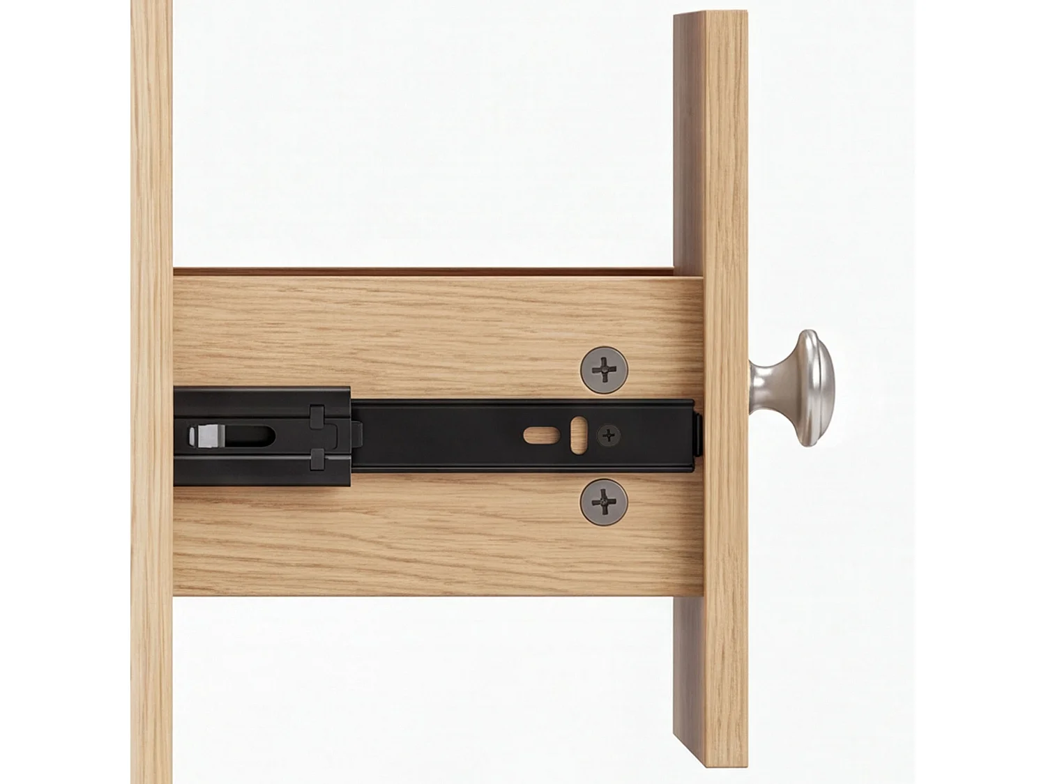 Cassettiera moderna 180x60x120 cm con 6 cassetti - Colore legno