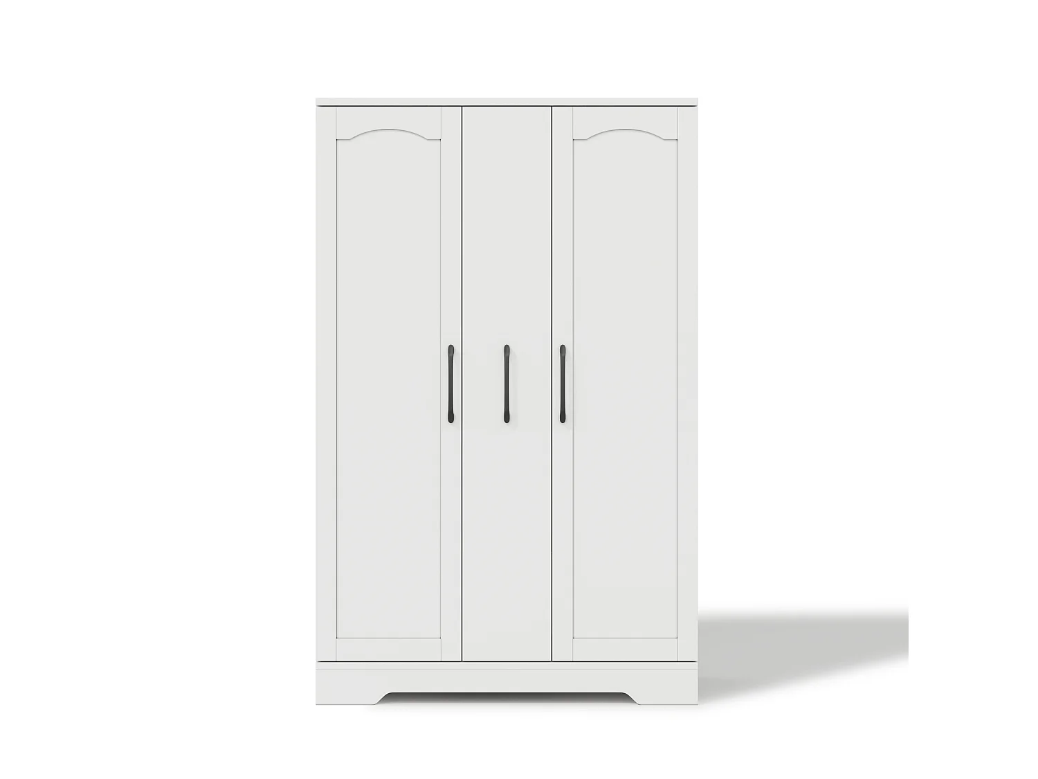 Köksskåp med hyllplan, 2 dörrar och låda – Vit 78 × 35 x 120 cm