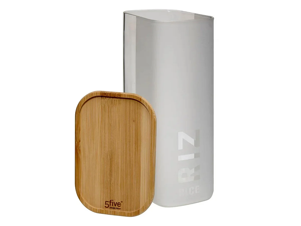 Boîte à Riz en Verre "Glassy" 1,6L Transparent
