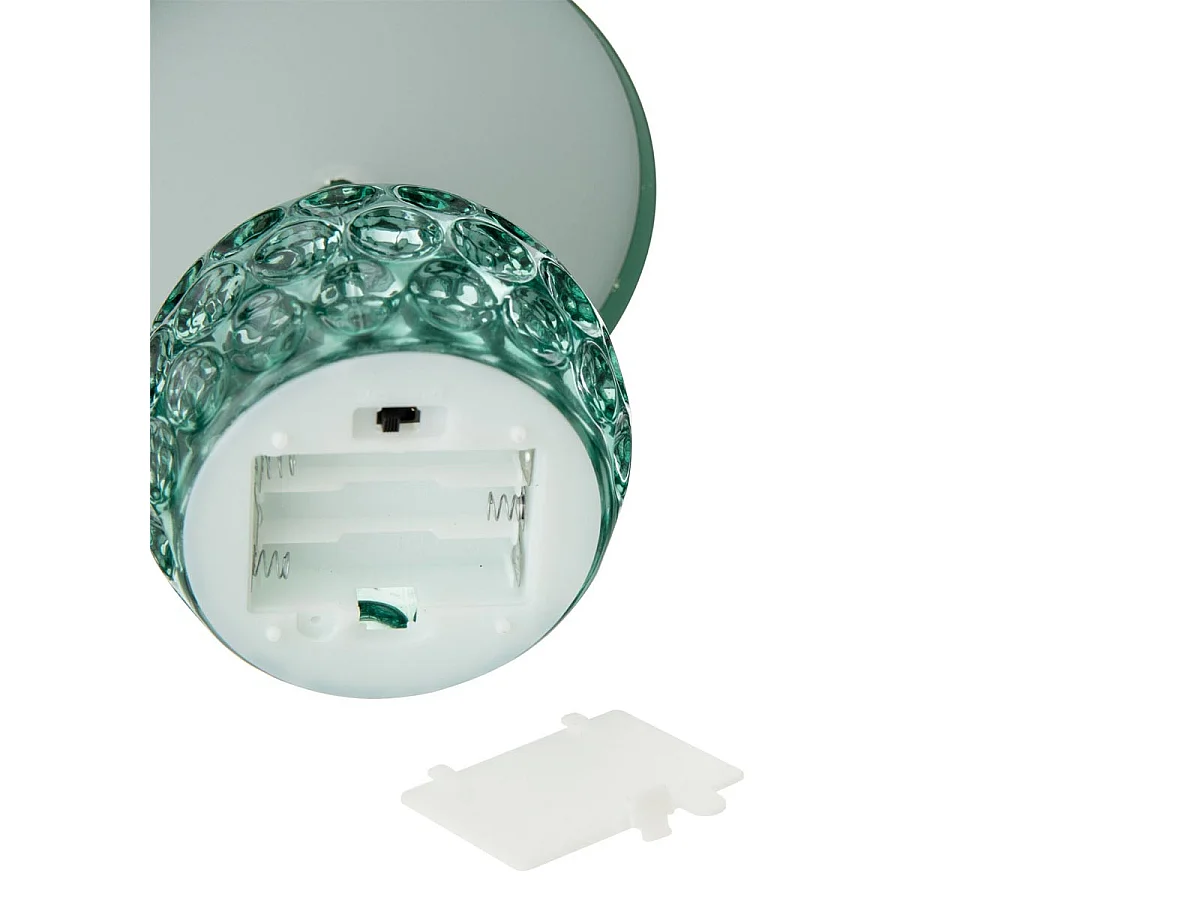 Lampe à Poser LED Champignon "Fungo" 15cm Vert Foncé