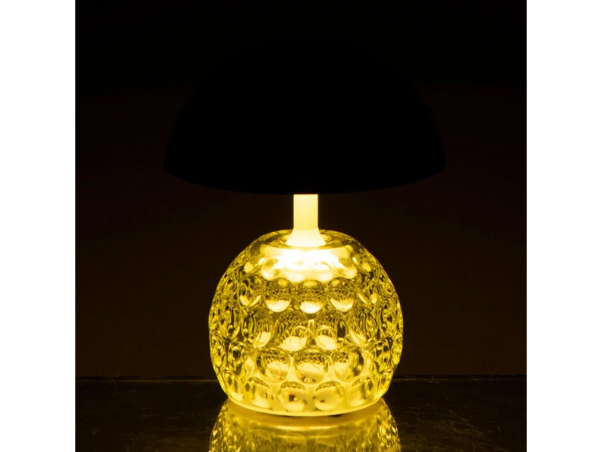 Lampe à Poser LED Champignon "Fungo" 15cm Vert Clair
