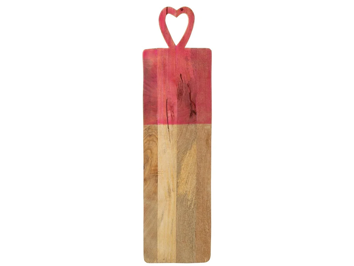 Planche de Présentation en Bois "Freddy" 74cm Rose