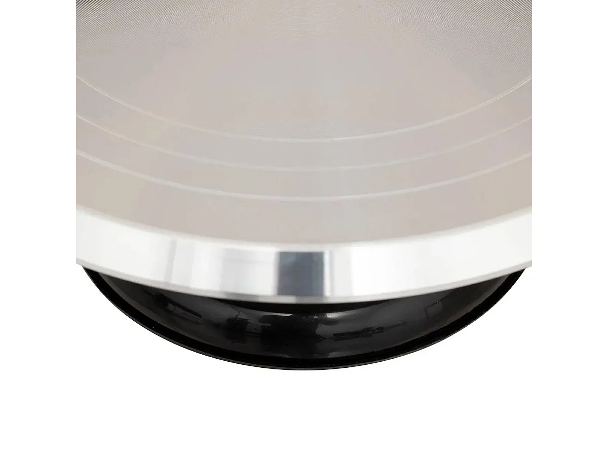 Plateau Tournant Pour Gâteau "Rebord" 31cm Argent