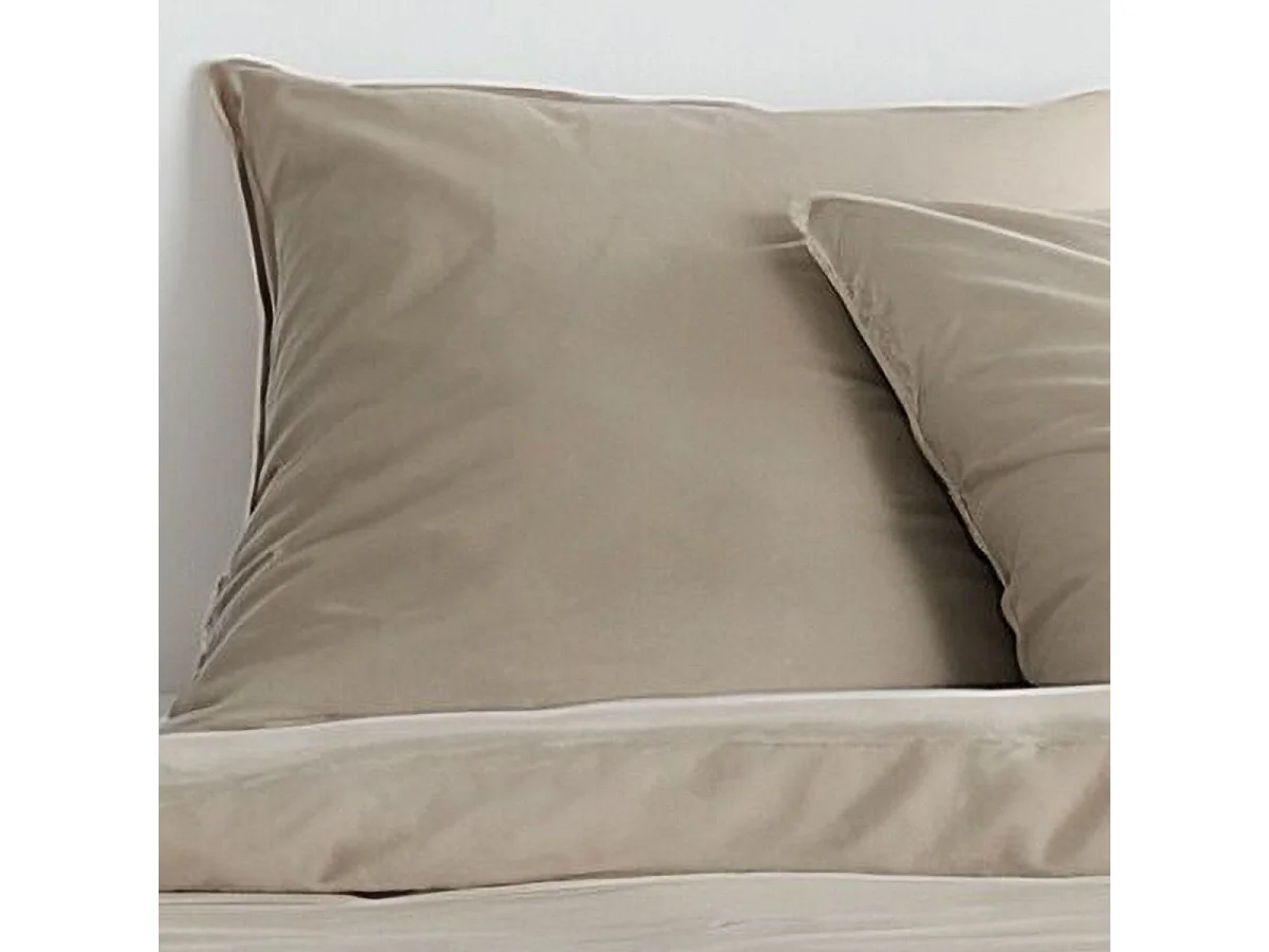 TODAY Essential housse de couette 220 x 240 cm avec 2 taies 63 x 63 cm - Beige lavé