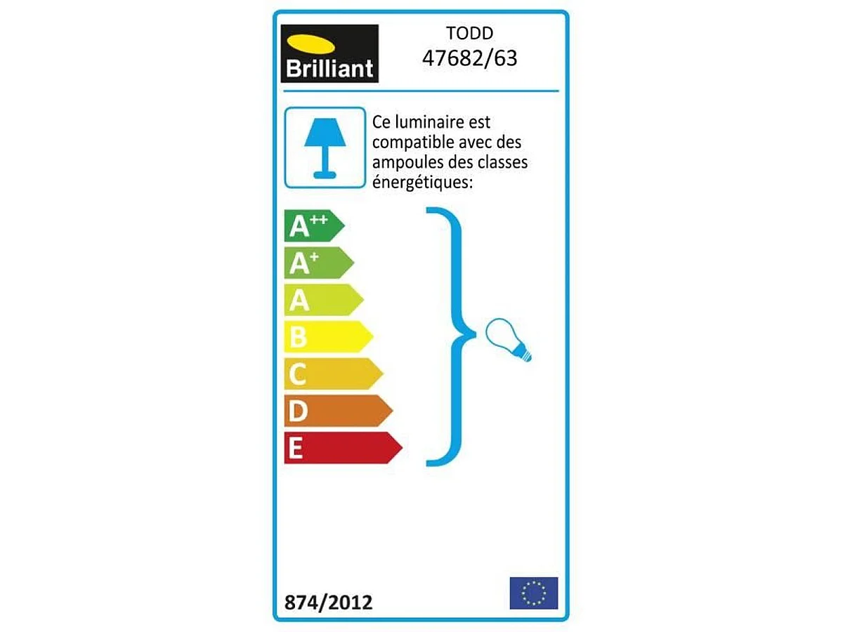 BRILLIANT Todd Outdoor Wandlamp Antraciet E27 60W IP44 11 x 24.5 x 30.5 cm