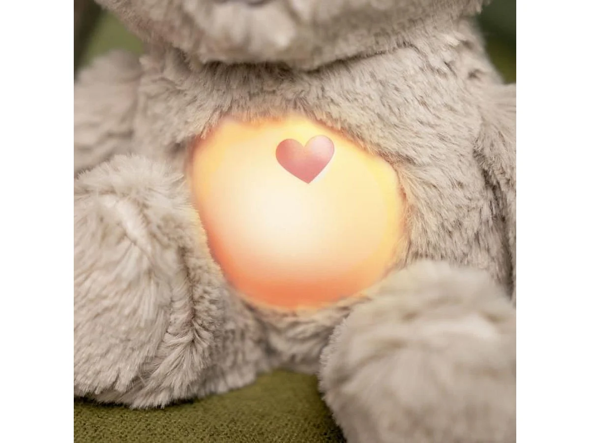 INGENUITY Sylvie – Veilleuse peluche musicale lapin avec détection des pleurs
