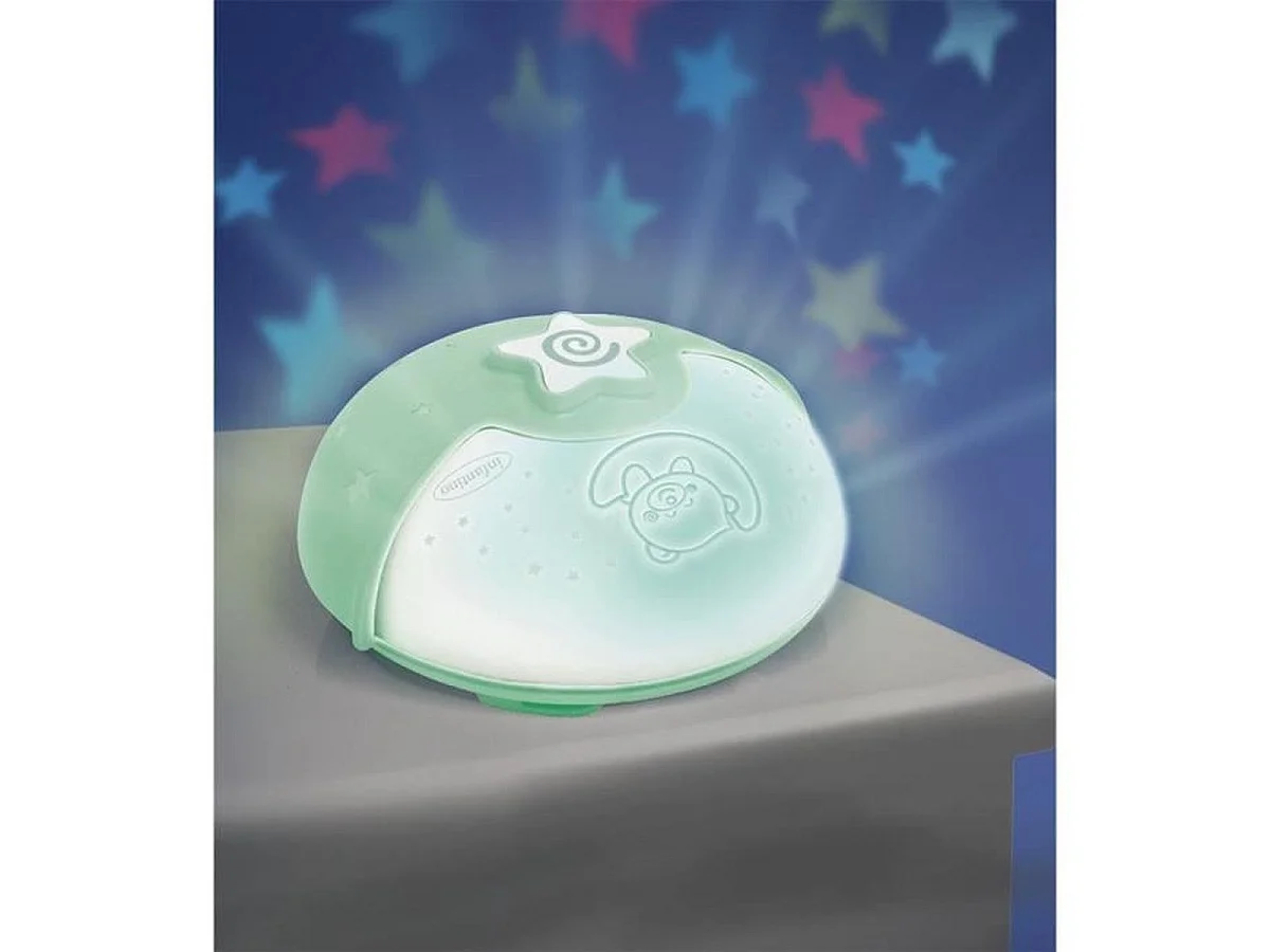 INFANTINO Projecto Lampe 302048 — Veilleuse multifonction vert menthe