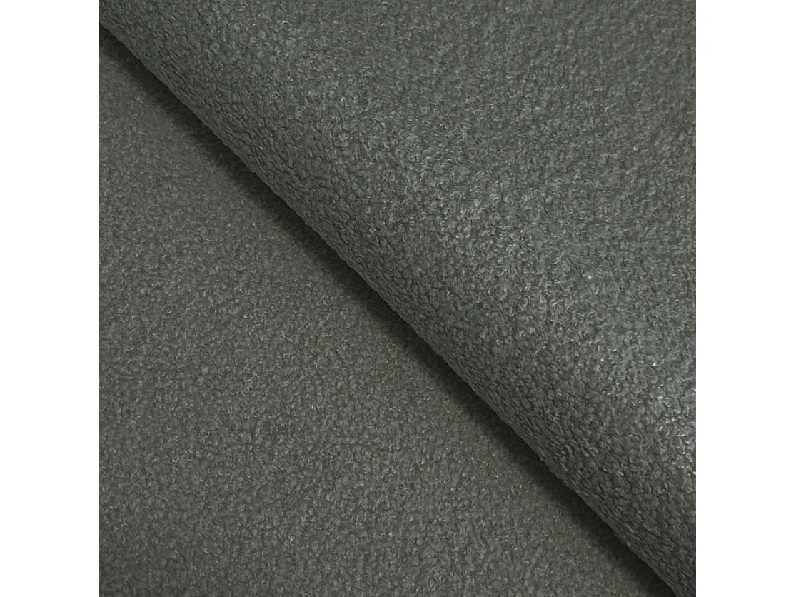 FURNISTAR BIANNO - 180 x 200. Gestoffeerd bed met opbergruimte, tweepersoonsbed met lattenbodem, boxspringlook, zonder matras, voor slaapkamer - GRIJS