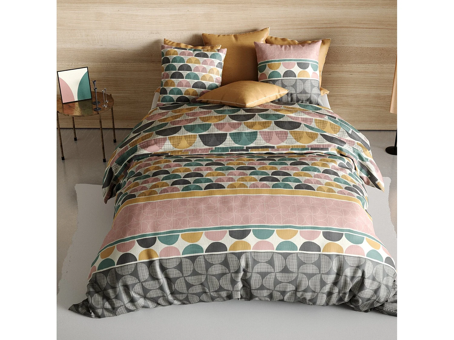 Parure Housse De Couette Thanos 100% Coton Imprimée